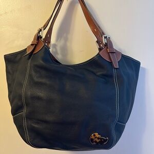 Dooney & Bourke Navy Valerie Tote Bag